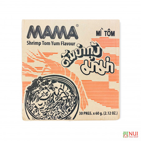 บะหมี่กึ่งสำเร็จรูป รสต้มยำกุ้ง 30x60g MAMA