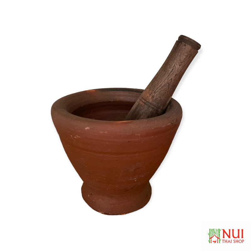 Laos mortar&pestle Ø15cm 1set