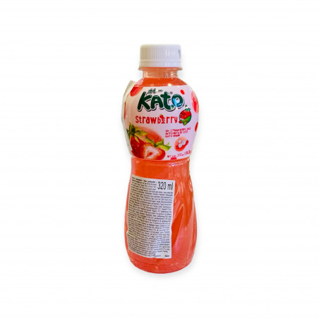 Strawberry Juice with Nata De Coco 320 ML KATO